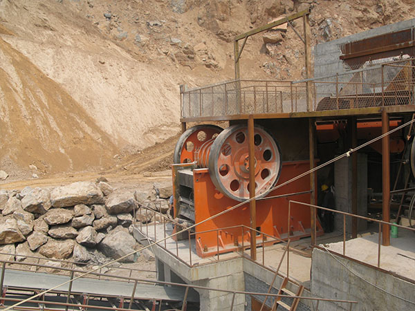 Jaw Crusher in Production Line